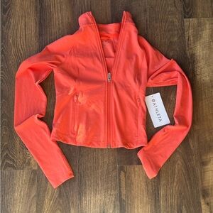 Athleta Salutation Crop Jacket XS